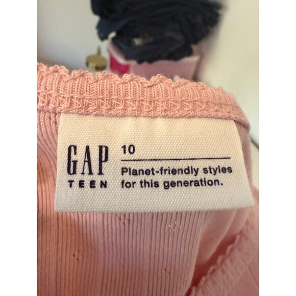Gap Teen Pink camisole tank top NWOT size 10 - Picture 2 of 2
